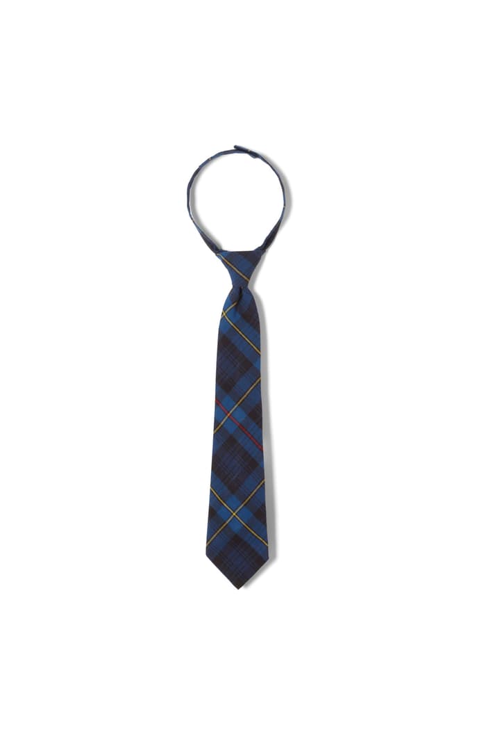 ADJUSTABLE PLAID TIE