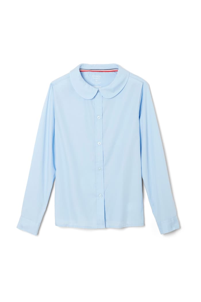 LONG SLEEVE PETER PAN BLOUSE