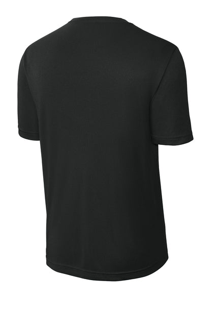 SHORT SLEEVE ATHLETIC CREWNECK SHIRT