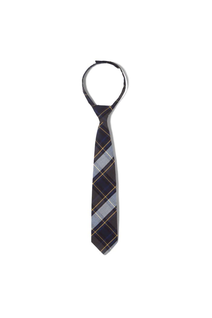 ADJUSTABLE PLAID TIE
